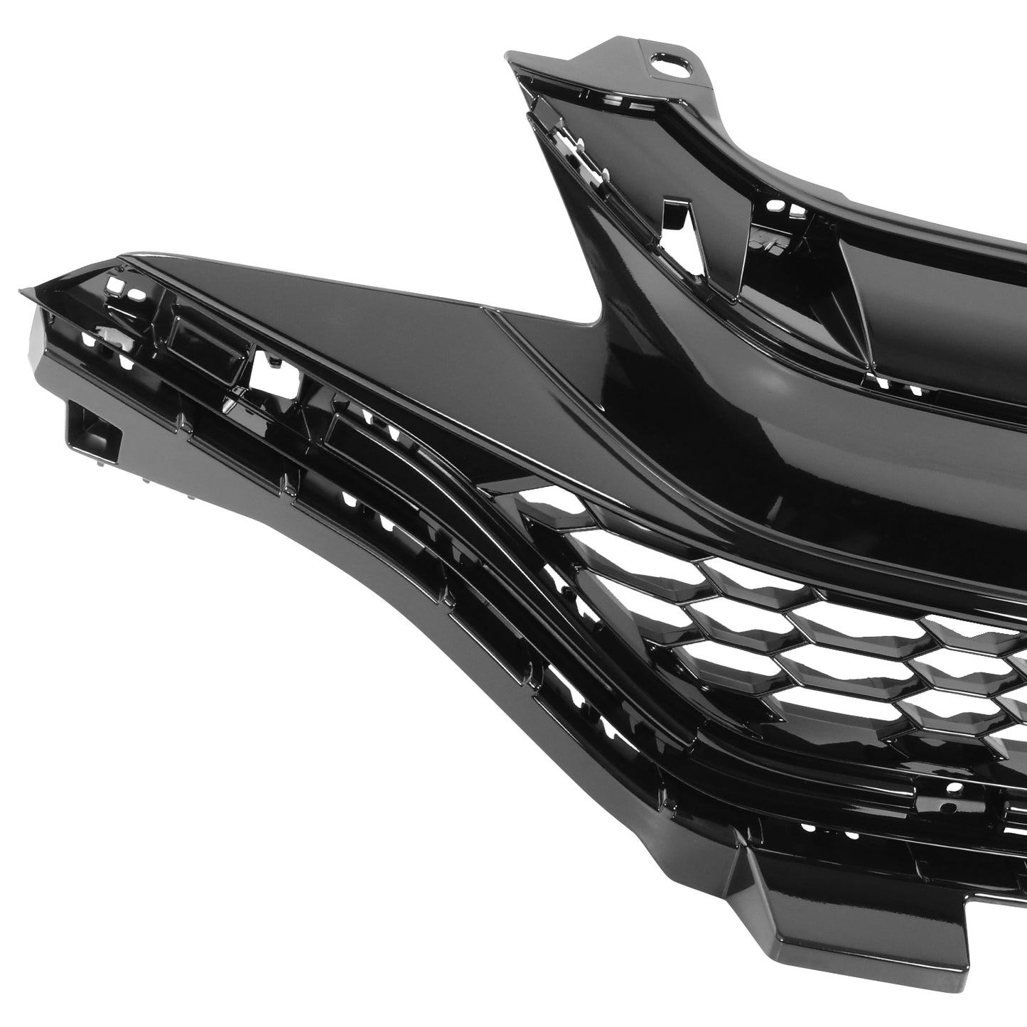 PARRILLA GRILLE - HD FT 15-20/ GRILLE ASS'Y 18-20/ W/PAINTED BLACK//PARTS.NO,HO1200237//OEM NO,71121T5RA50