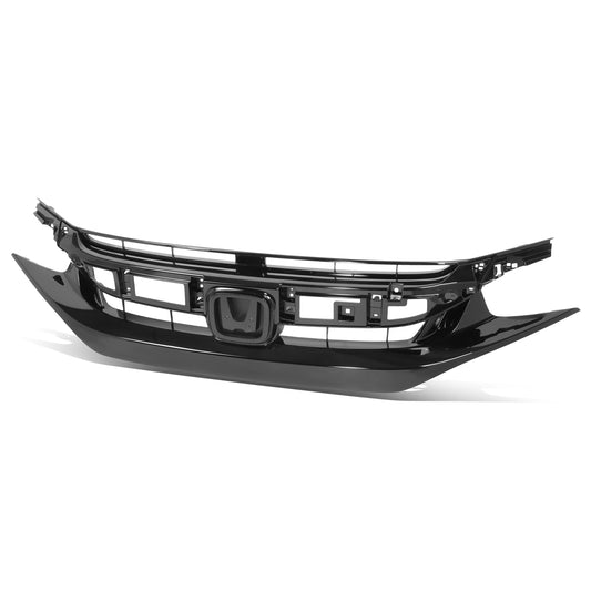 PARRILLA GRILLE - HD CVIC 16-18/19-21(CP/SD/HB)/ GRILLE ASS'Y 19-21/ W/PAINTED BLACK/ (2/4D) (SPORT)//PARTS.NO,HO1200242//OEM NO,71121TBAA61