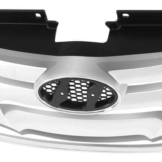 PARRILLA GRILLE - HY SONATA '11-'14/ GRILLE ASS'Y 11-13/ PAINTED BLACK W/CHROME MLDG//PARTS.NO,HY1200154//OEM NO,863503S100