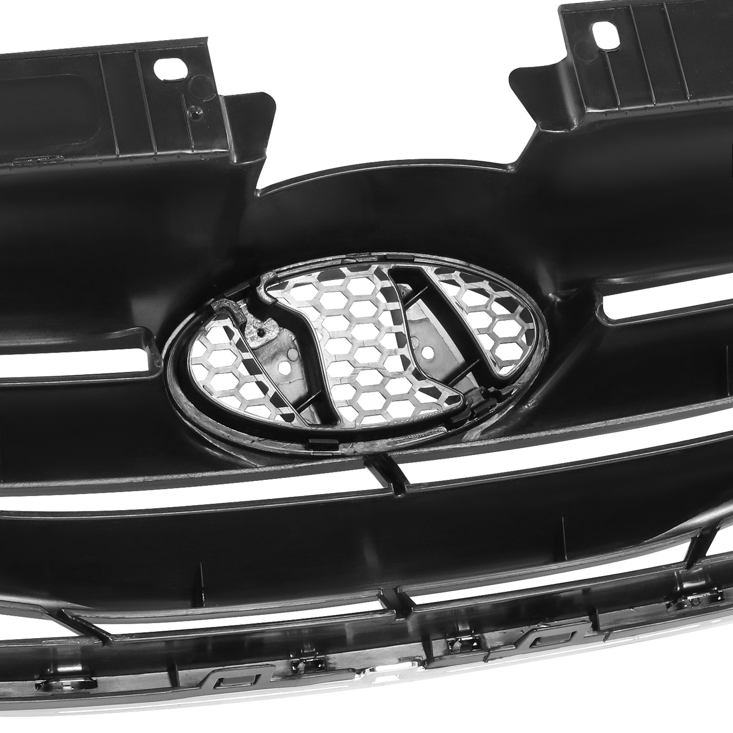 PARRILLA GRILLE - HY SONATA '11-'14/ GRILLE ASS'Y 11-13/ MAT-BLACK W/CHROME MOULDING//PARTS.NO,HY1200162//OEM NO,863503S000