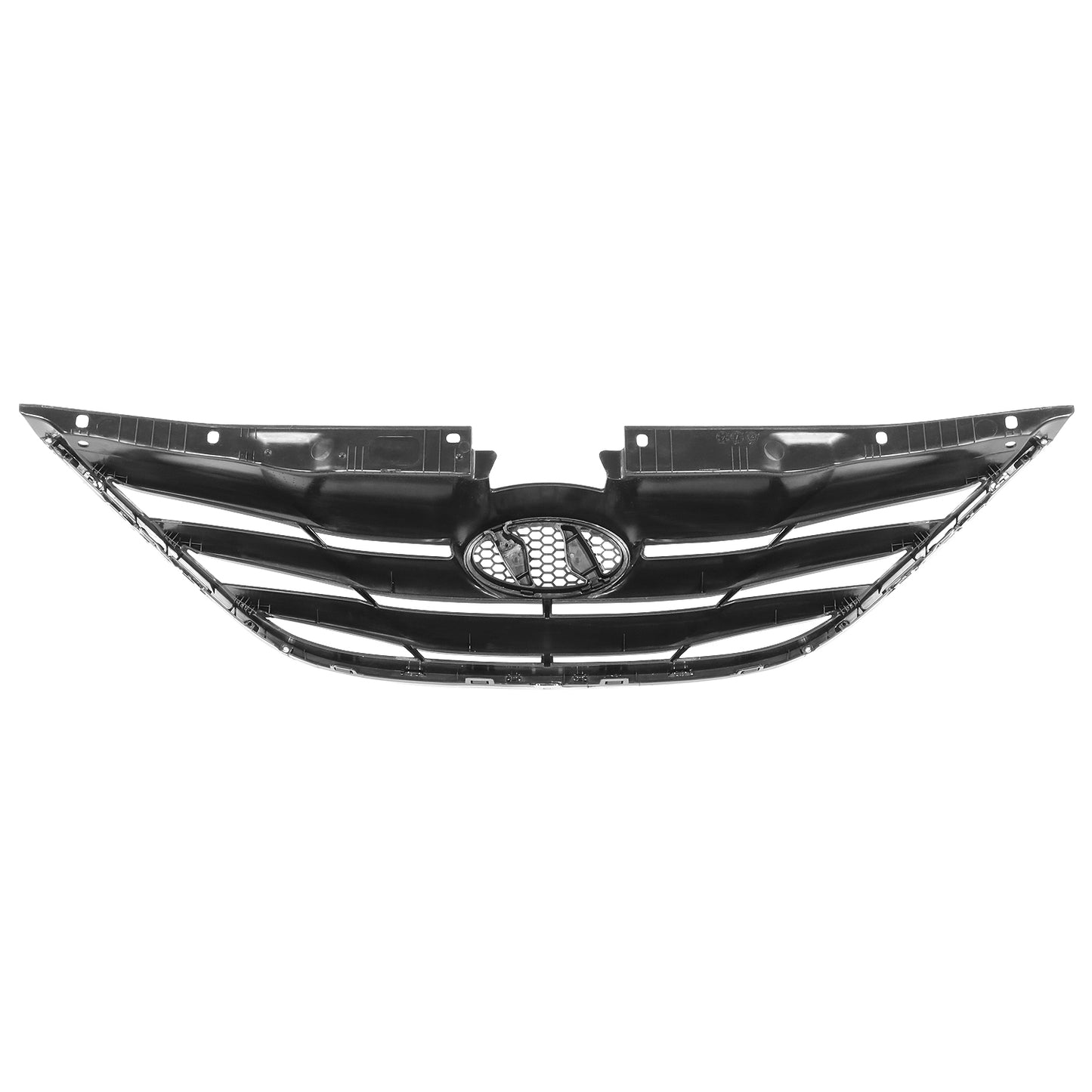 PARRILLA GRILLE - HY SONATA '11-'14/ GRILLE ASS'Y 11-13/ MAT-BLACK W/CHROME MOULDING//PARTS.NO,HY1200162//OEM NO,863503S000