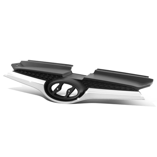 PARRILLA GRILLE - HY VLOSTR CP '12-'14/'15-'18/ GRILLE ASS'Y 12-18/ MAT-GRAY W/CHROME MOULDING/ (W/O TURBO)//PARTS.NO,HY1200170//OEM NO,863502V100