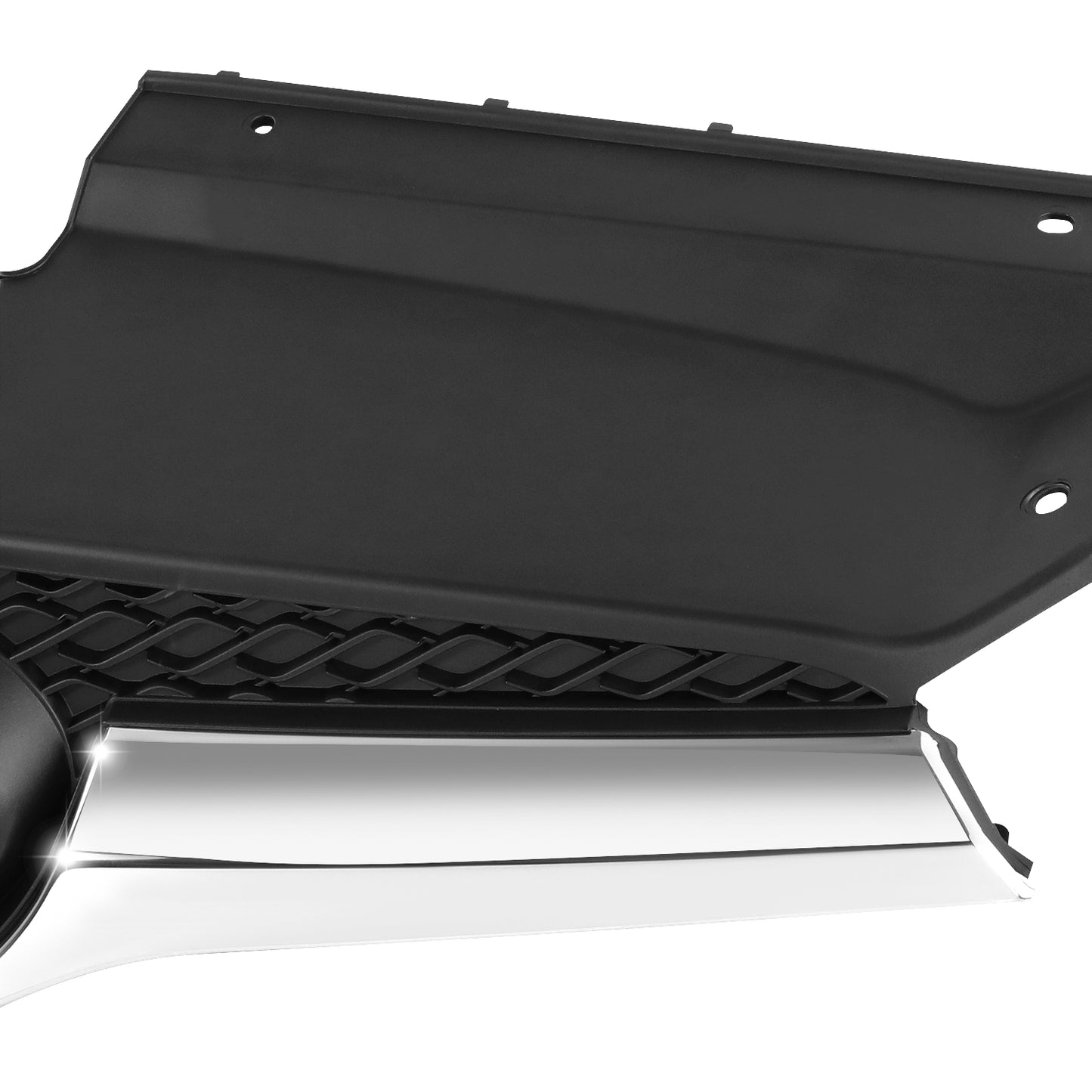PARRILLA GRILLE - HY VLOSTR CP '12-'14/'15-'18/ GRILLE ASS'Y 12-18/ MAT-GRAY W/CHROME MOULDING/ (W/O TURBO)//PARTS.NO,HY1200170//OEM NO,863502V100