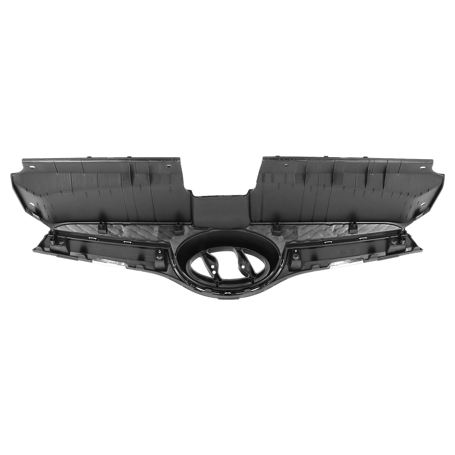 PARRILLA GRILLE - HY VLOSTR CP '12-'14/'15-'18/ GRILLE ASS'Y 12-18/ MAT-GRAY W/CHROME MOULDING/ (W/O TURBO)//PARTS.NO,HY1200170//OEM NO,863502V100
