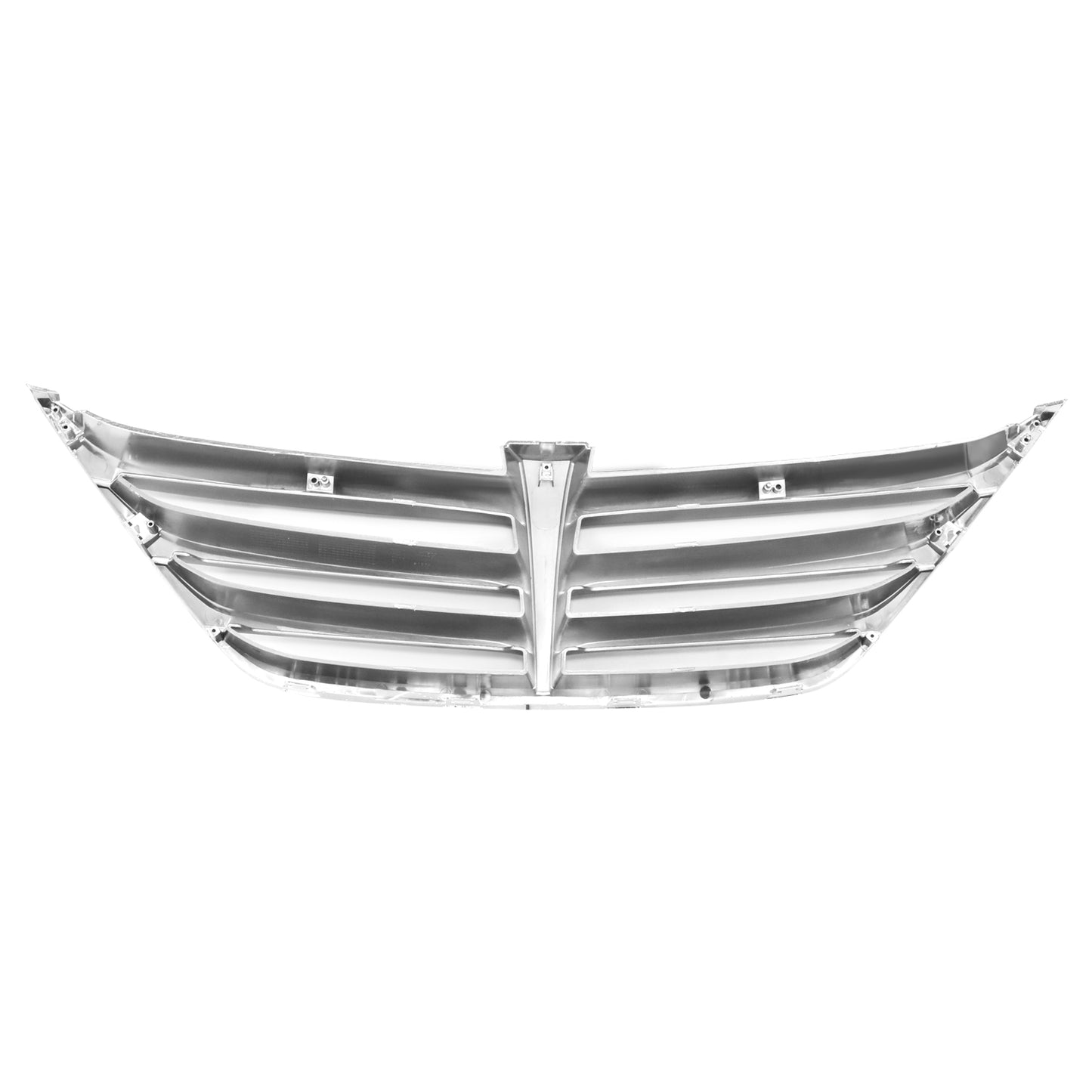 PARRILLA GRILLE - HY GESIS(4D)'09-'14/(2D)10-12/ GRILLE ASS'Y 11-14/ CHROME W/PAINTED SILVER GRAY/ (4D)