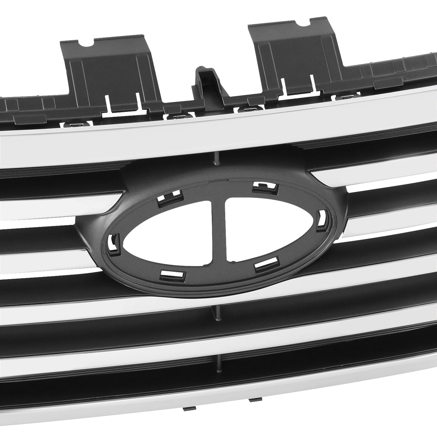 PARRILLA GRILLE - HY SONATA '15-'17/'18-'19/ GRILLE ASS'Y 15-17/ PAINTED SILVER W/CHROME MLDG/ (W/O AUTO CRUISE) (STD)//PARTS.NO,HY1200174//OEM NO,86350C2000