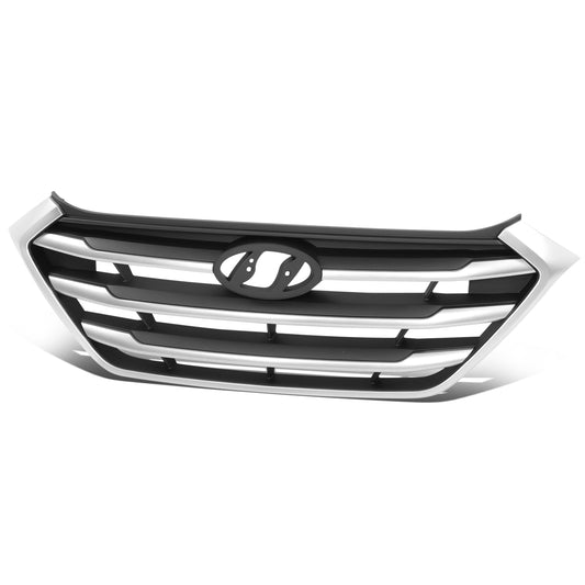 PARRILLA GRILLE - HY TUSN (IX25/35) 16-18/19-21/ GRILLE ASS'Y 16-18/ W/PAINTED BLACK/ W/SILVER GRAY MOULDING/ (SE/ECO/SPORT)//PARTS.NO,HY1200208//OEM NO,86350D3000GAL