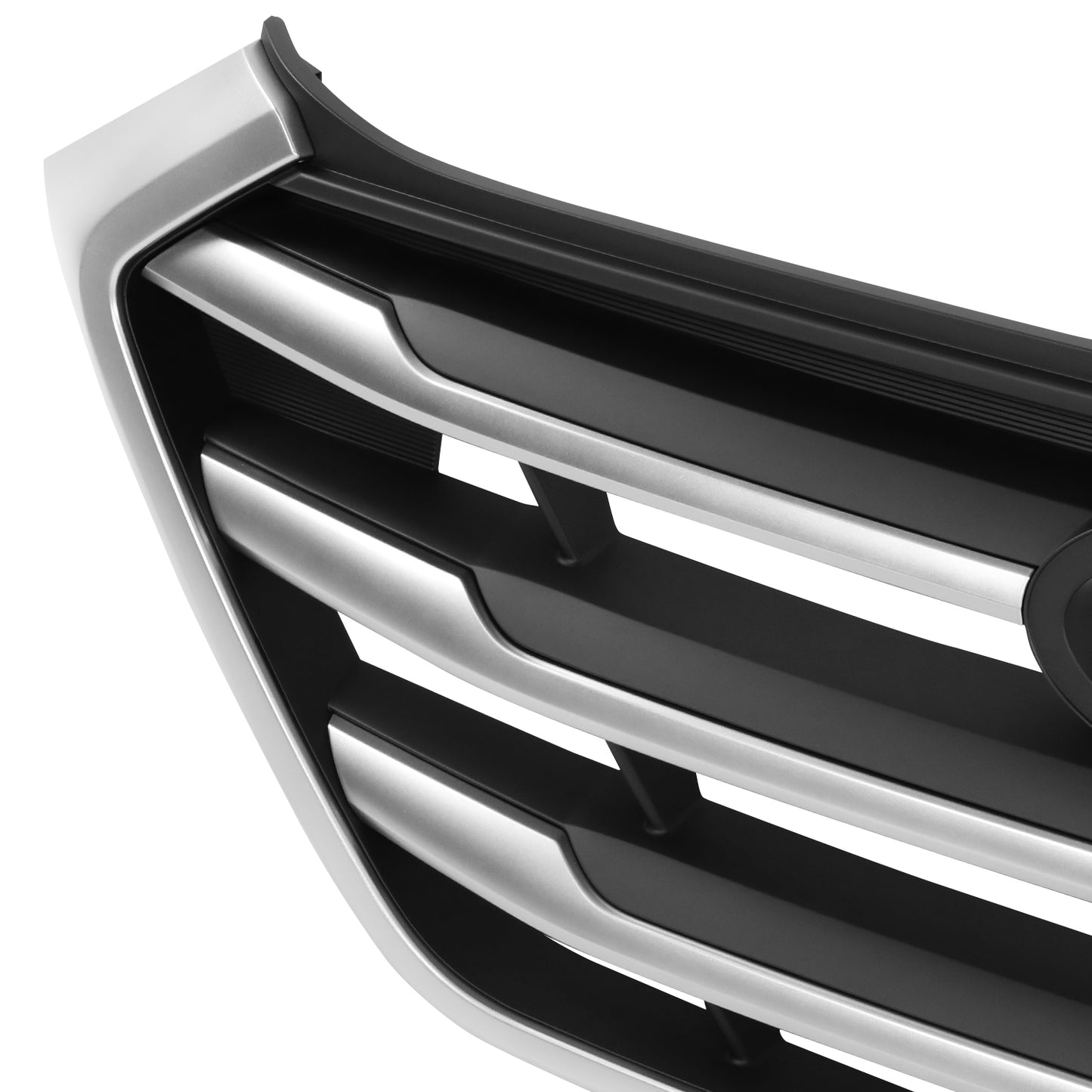 PARRILLA GRILLE - HY TUSN (IX25/35) 16-18/19-21/ GRILLE ASS'Y 16-18/ W/PAINTED BLACK/ W/SILVER GRAY MOULDING/ (SE/ECO/SPORT)//PARTS.NO,HY1200208//OEM NO,86350D3000GAL