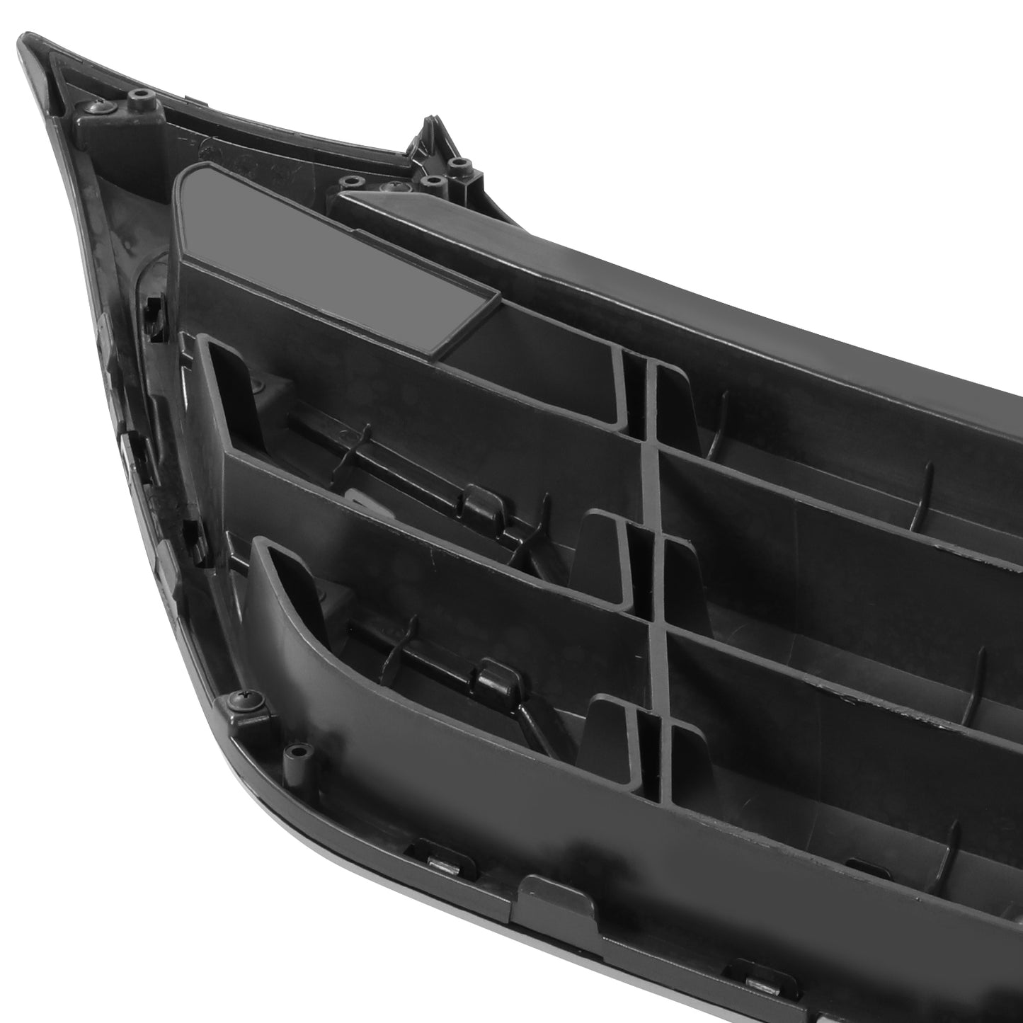 PARRILLA GRILLE - HY TUSN (IX25/35) 16-18/19-21/ GRILLE ASS'Y 16-18/ W/PAINTED BLACK/ W/SILVER GRAY MOULDING/ (SE/ECO/SPORT)//PARTS.NO,HY1200208//OEM NO,86350D3000GAL