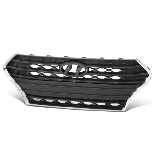 PARRILLA GRILLE - HY ACENT 18-20/21-ON/ GRILLE ASS'Y 18-20/ MAT-GRAY W/CHROME MLDG/ (SE) (4D)//PARTS.NO,HY1200214//OEM NO,86350J0000