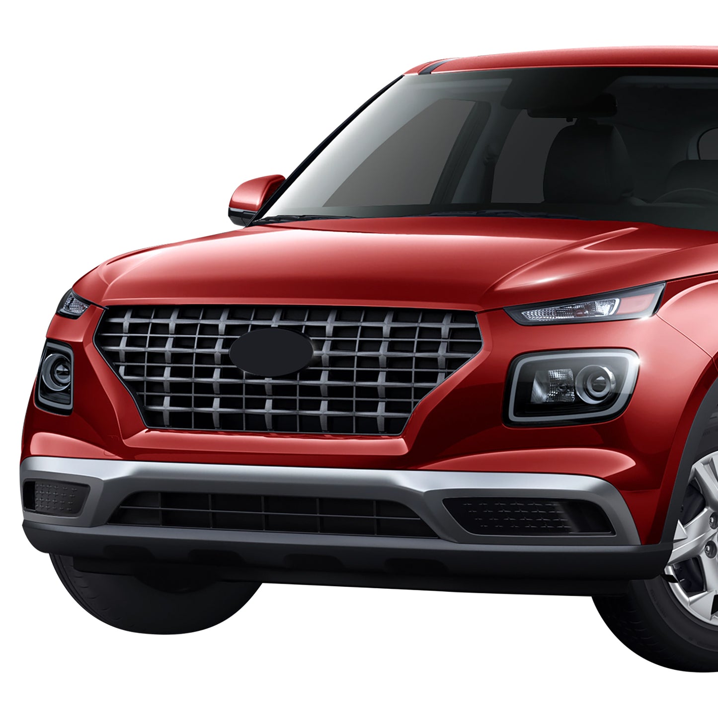 PARRILLA GRILLE - HY VEUE '20-'21/ GRILLE ASS'Y/ W/TEXTURED BLACK/ W/O EMBLEM/ (ESSENTIAL/PREFERRED/SE/TREND)/(EU=USA)//PARTS.NO,HY1200232//OEM NO,86350K2000