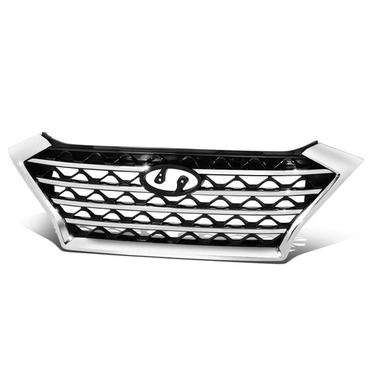 PARRILLA GRILLE - HY TUSN (IX25/35) 16-18/19-21/ GRILLE ASS'Y 19-21/ PAINTED BLACK/ W/CHROME FRAME/ (W/O VIEW CAMERA)//PARTS.NO,HY1200233//OEM NO,86350D3640