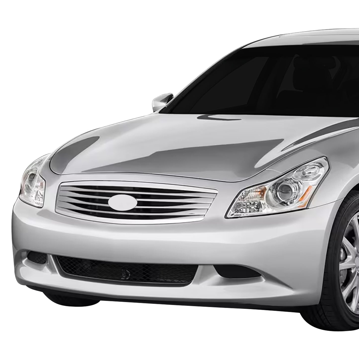 PARRILLA GRILLE - IN G35 (2/4D) '03-'06/'07-'08/ GRILLE ASS'Y 07-08/ CHROME/BLACK (4D)//PARTS.NO,IN1200116//OEM NO,62070JK60B