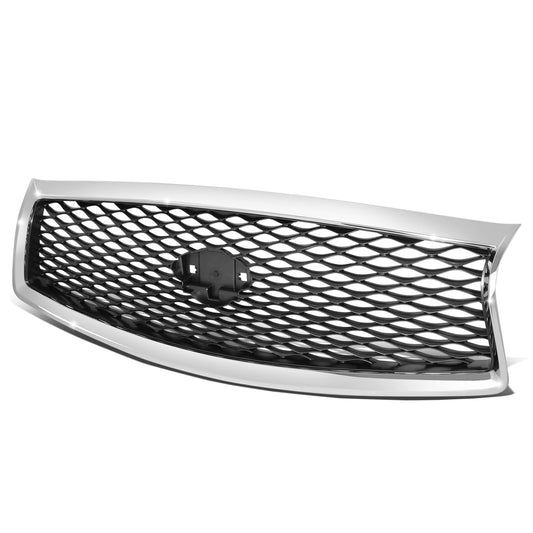 PARRILLA GRILLE - IN Q50 (4D) 14-17/18-22/ GRILLE ASS'Y 14-17/ SILVER BLACK W/CHROME FRAME/ (W/O VIEW CAMERA)
