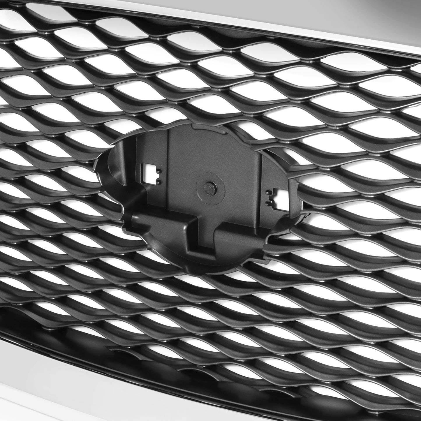 PARRILLA GRILLE - IN Q50 (4D) 14-17/18-22/ GRILLE ASS'Y 14-17/ SILVER BLACK W/CHROME FRAME/ (W/O VIEW CAMERA)