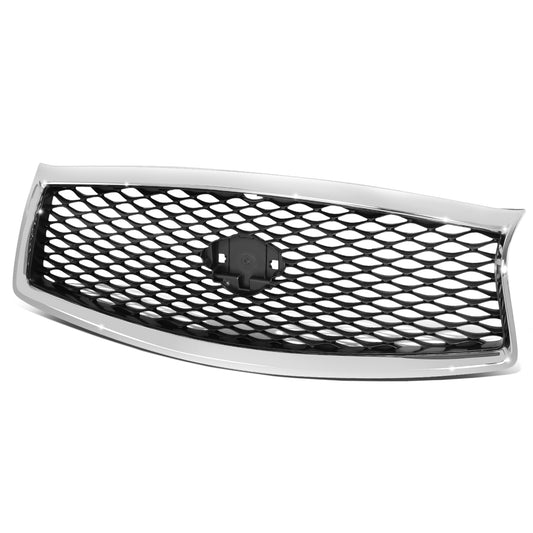 PARRILLA GRILLE - IN Q50 (4D) 14-17/18-22/ GRILLE ASS'Y 14-17/ SILVER BLACK W/CHROME FRAME/ (W/VIEW CAMERA)