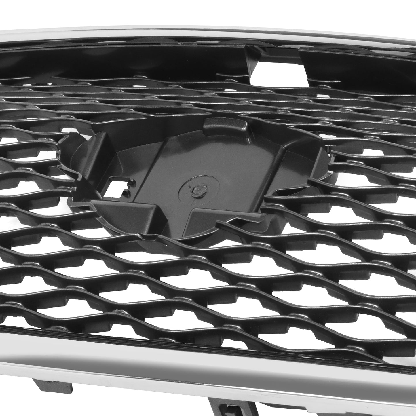 PARRILLA GRILLE - IN Q50 (4D) 14-17/18-22/ GRILLE ASS'Y 14-17/ SILVER BLACK W/CHROME FRAME/ (W/VIEW CAMERA)