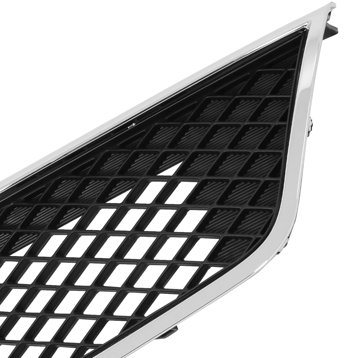 PARRILLA GRILLE - KA FOTE/FOTE-KOUP '10-'13/ GRILLE ASS'Y 10-10/ MAT-BLACK/ W/CHROME MOULDING//PARTS.NO,KI1200139//OEM NO,863501M010