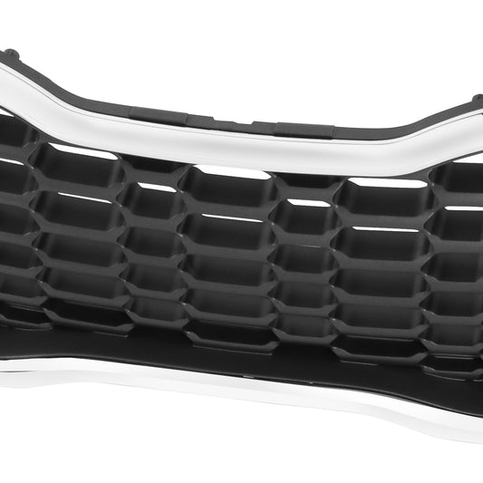 PARRILLA GRILLE - KA FOTE/KOUP '14-'16/'17-'18/ GRILLE ASS'Y 14-16/ PAINTED DARK SILVER/ W/CHROME FRAME (4D)//PARTS.NO,KI1200156//OEM NO,86350A7500