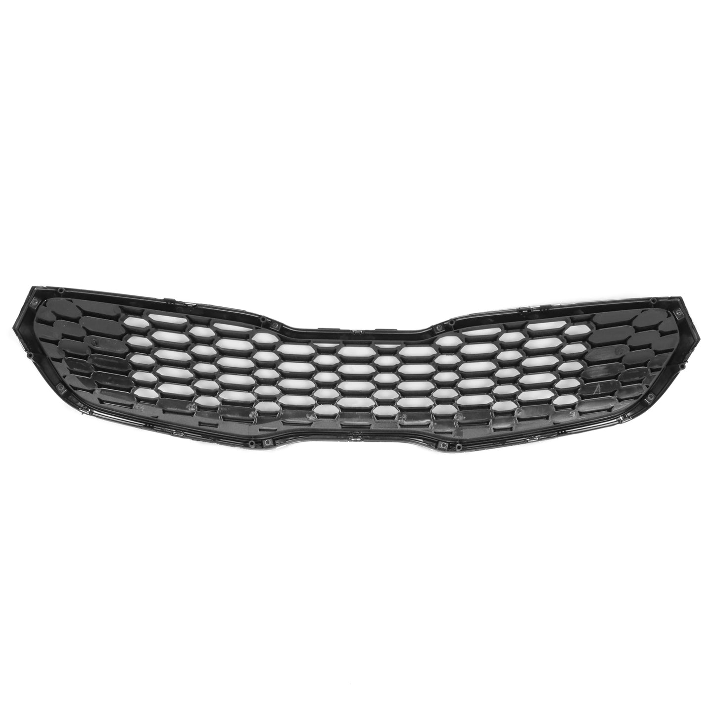 PARRILLA GRILLE - KA FOTE/KOUP '14-'16/'17-'18/ GRILLE ASS'Y 14-16/ PAINTED DARK SILVER/ W/CHROME FRAME (4D)//PARTS.NO,KI1200156//OEM NO,86350A7500