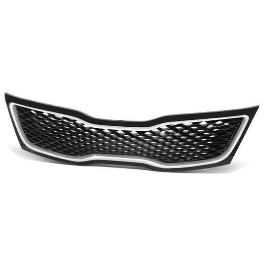 PARRILLA GRILLE - KA OPTMA '11-'15/'16-'20/ GRILLE ASS'Y 14-15/ PAINTED BLACK W/CHROME MLDG/ (LX/EX) (USA BUILT)//PARTS.NO,KI1200163//OEM NO,863504C500