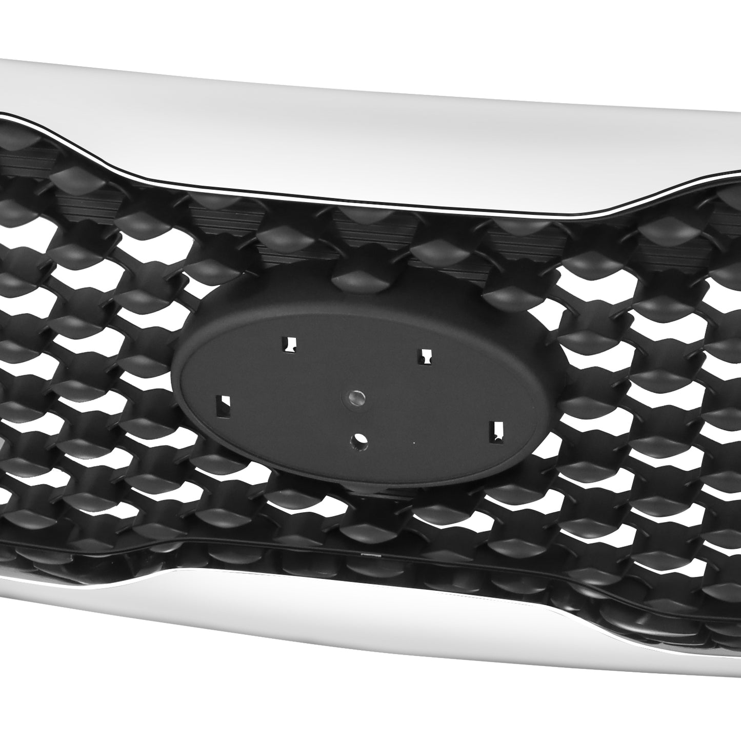 PARRILLA GRILLE - KA SORETO '14-15/16-18/19-20/ GRILLE ASS'Y 16-18/ MAT-GRAY W/CHROME MOULDING/ (L|LX)//PARTS.NO,KI1200181//OEM NO,86380C6000