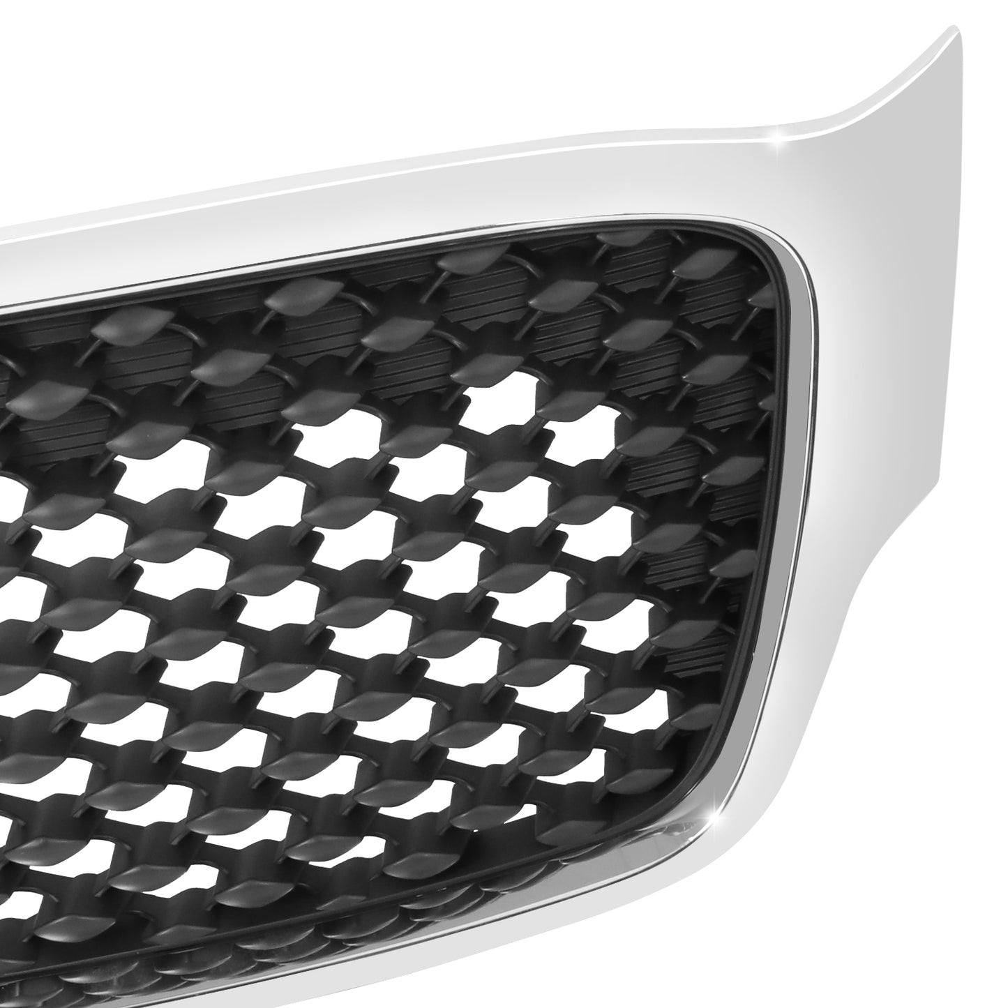 PARRILLA GRILLE - KA SORETO '14-15/16-18/19-20/ GRILLE ASS'Y 16-18/ MAT-GRAY W/CHROME MOULDING/ (L|LX)//PARTS.NO,KI1200181//OEM NO,86380C6000