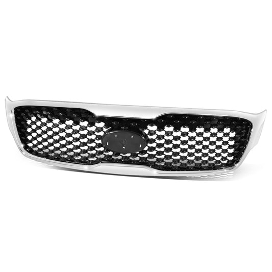 PARRILLA GRILLE - KA SORETO '14-15/16-18/19-20/ GRILLE ASS'Y 16-18/ MAT-BLACK W/CHROME MOULDING/ (W/O AROUND VIEW MONITO)/ (LIMITED|SX)//PARTS.NO,KI1200182//OEM NO,86380C6010