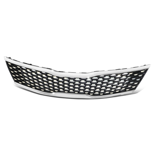 PARRILLA GRILLE - KA OPTMA '11-'15/'16-'20/ GRILLE ASS'Y 16-18/ PAINTED BLACK W/SMOKE BLK MLDG/ W/H.S (STD/EX)//PARTS.NO,KI1200188//OEM NO,86350D5010
