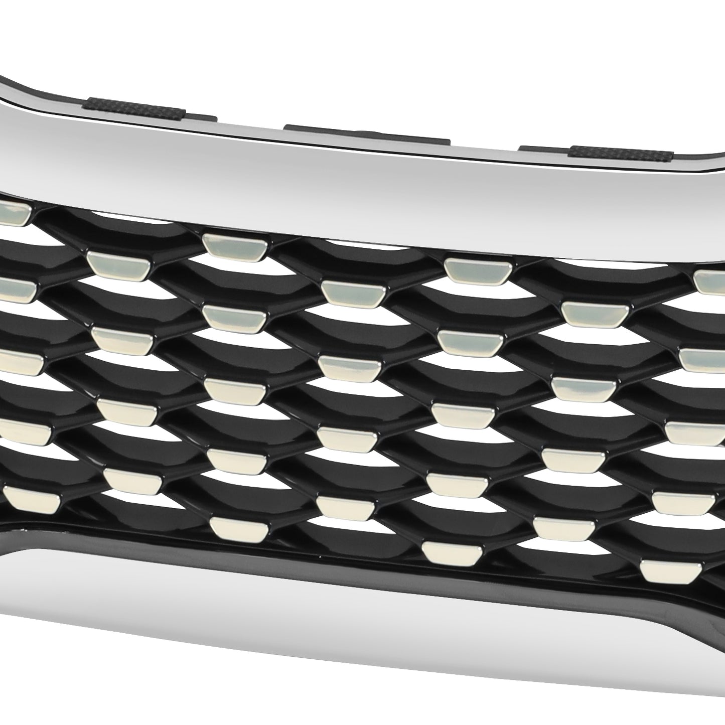 PARRILLA GRILLE - KA OPTMA '11-'15/'16-'20/ GRILLE ASS'Y 16-18/ PAINTED BLACK W/SMOKE BLK MLDG/ W/H.S (STD/EX)//PARTS.NO,KI1200188//OEM NO,86350D5010