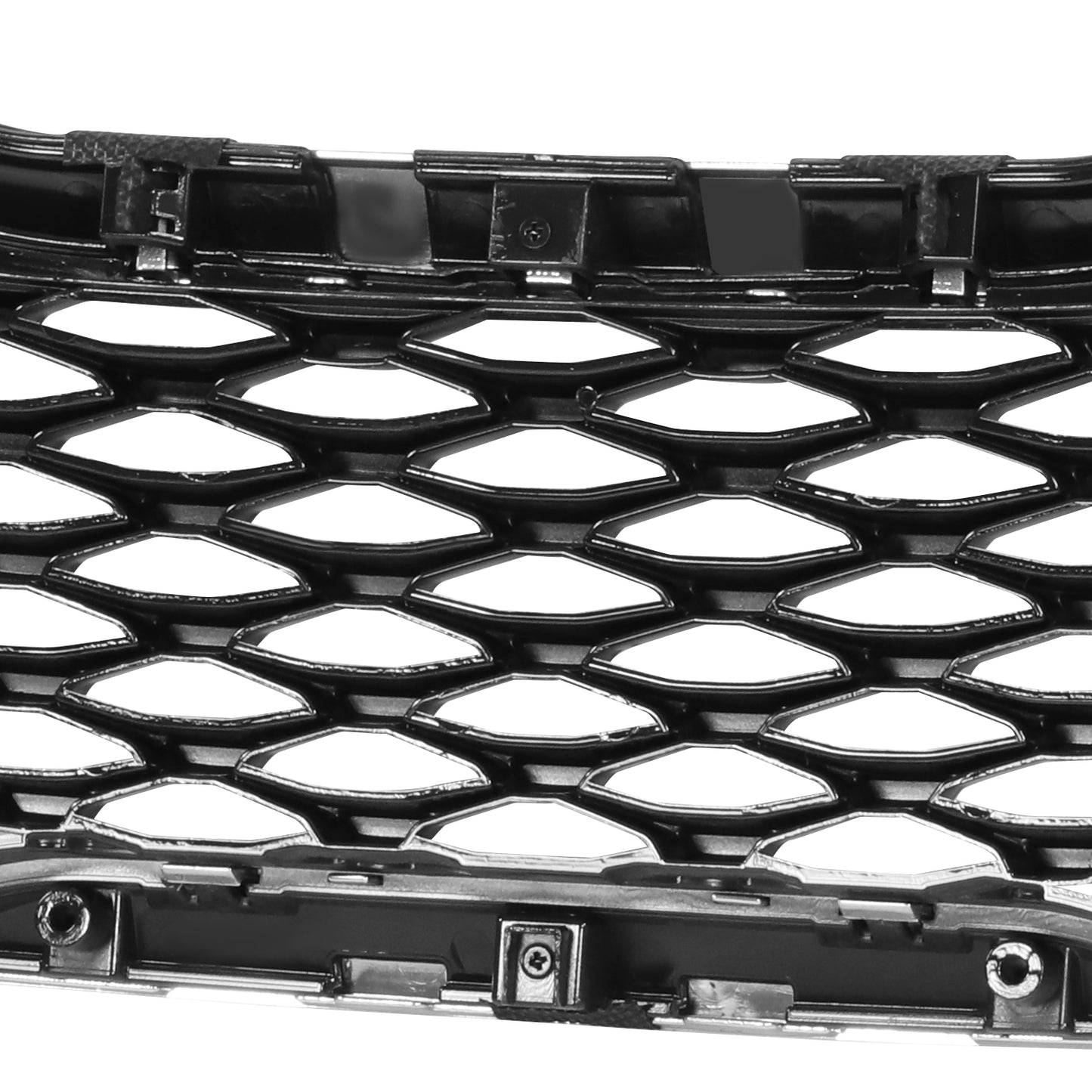 PARRILLA GRILLE - KA OPTMA '11-'15/'16-'20/ GRILLE ASS'Y 16-18/ PAINTED BLACK W/SMOKE BLK MLDG/ W/H.S (STD/EX)//PARTS.NO,KI1200188//OEM NO,86350D5010