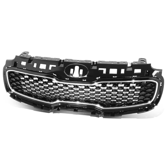 PARRILLA GRILLE - KA SPOTAG 17-19/20-21/ GRILLE ASS'Y 17-19/ PAINTED BLACK W/CHROME FRAME/ (AWD/FWD) (W/O PRE-COLLISION)/ (HALOGEN TYPE)//PARTS.NO,KI1200190//OEM NO,86350D9010