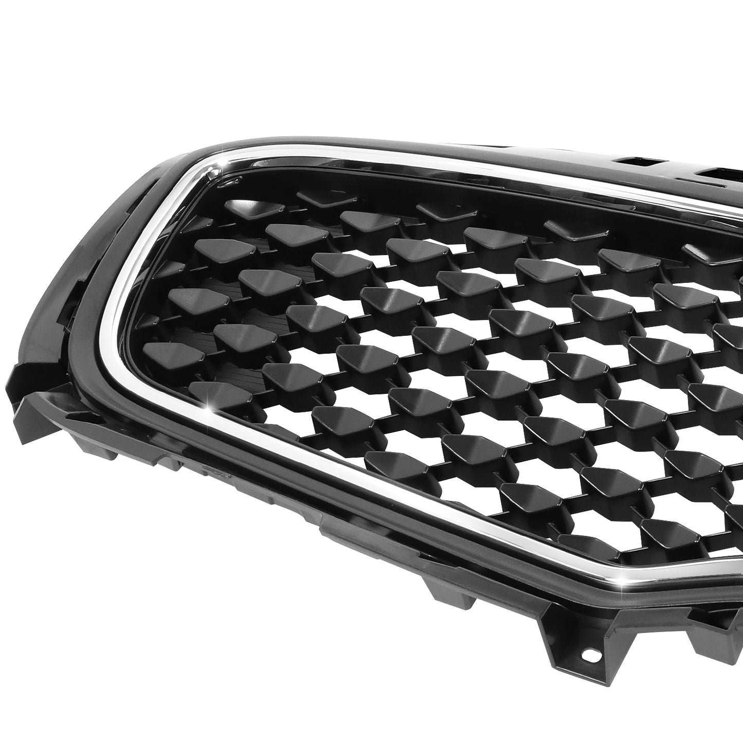 PARRILLA GRILLE - KA SPOTAG 17-19/20-21/ GRILLE ASS'Y 17-19/ MAT-BLACK W/CHROME FRAME/ (FWD)//PARTS.NO,KI1200194//OEM NO,86350D9000