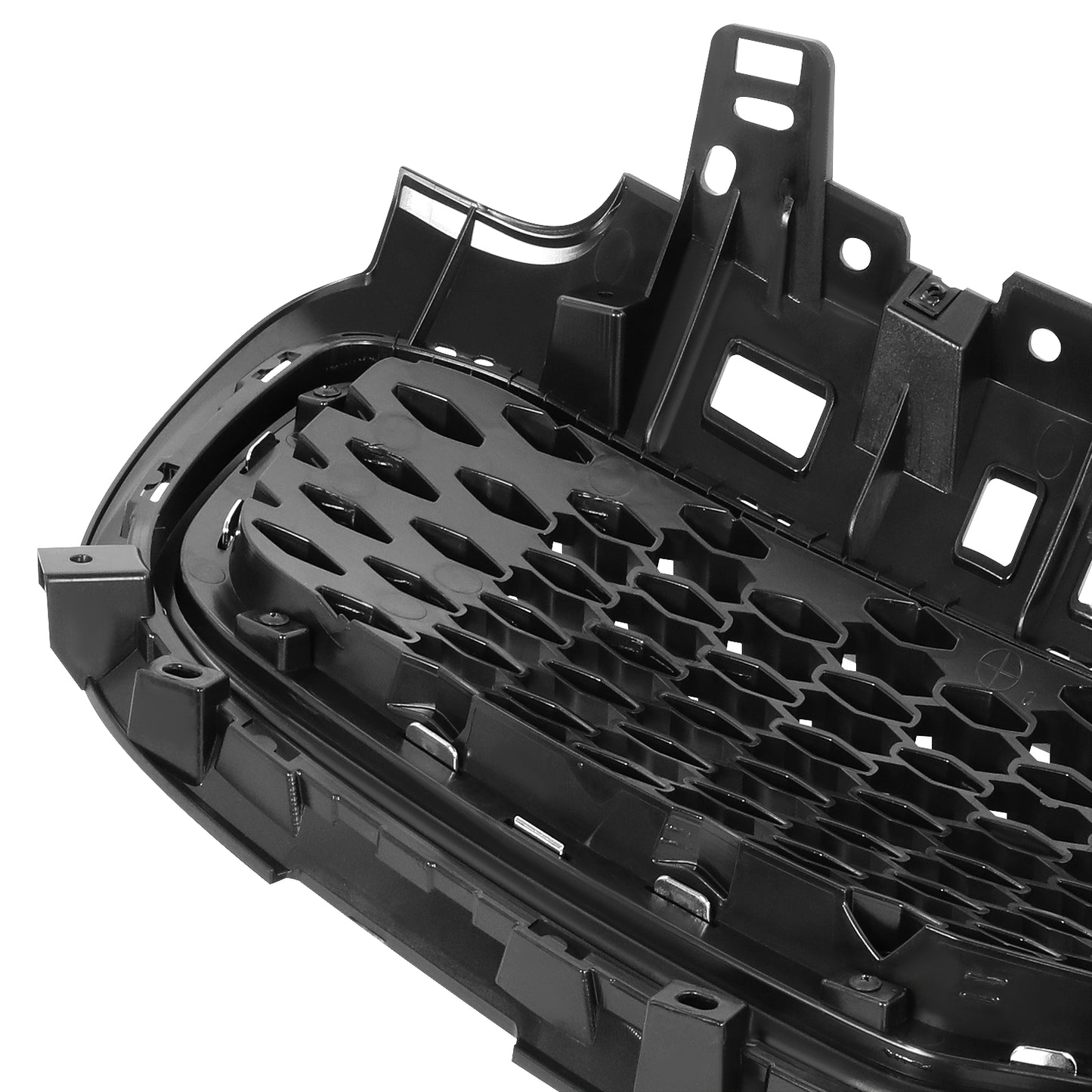 PARRILLA GRILLE - KA SPOTAG 17-19/20-21/ GRILLE ASS'Y 17-19/ MAT-BLACK W/CHROME FRAME/ (FWD)//PARTS.NO,KI1200194//OEM NO,86350D9000