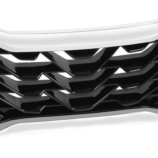 PARRILLA GRILLE - KA OPTMA '11-'15/'16-'20/ GRILLE ASS'Y 19-20/ PAINTED SILVER/ W/CHROME MOULDING (LX)//PARTS.NO,KI1200202//OEM NO,86350D5500