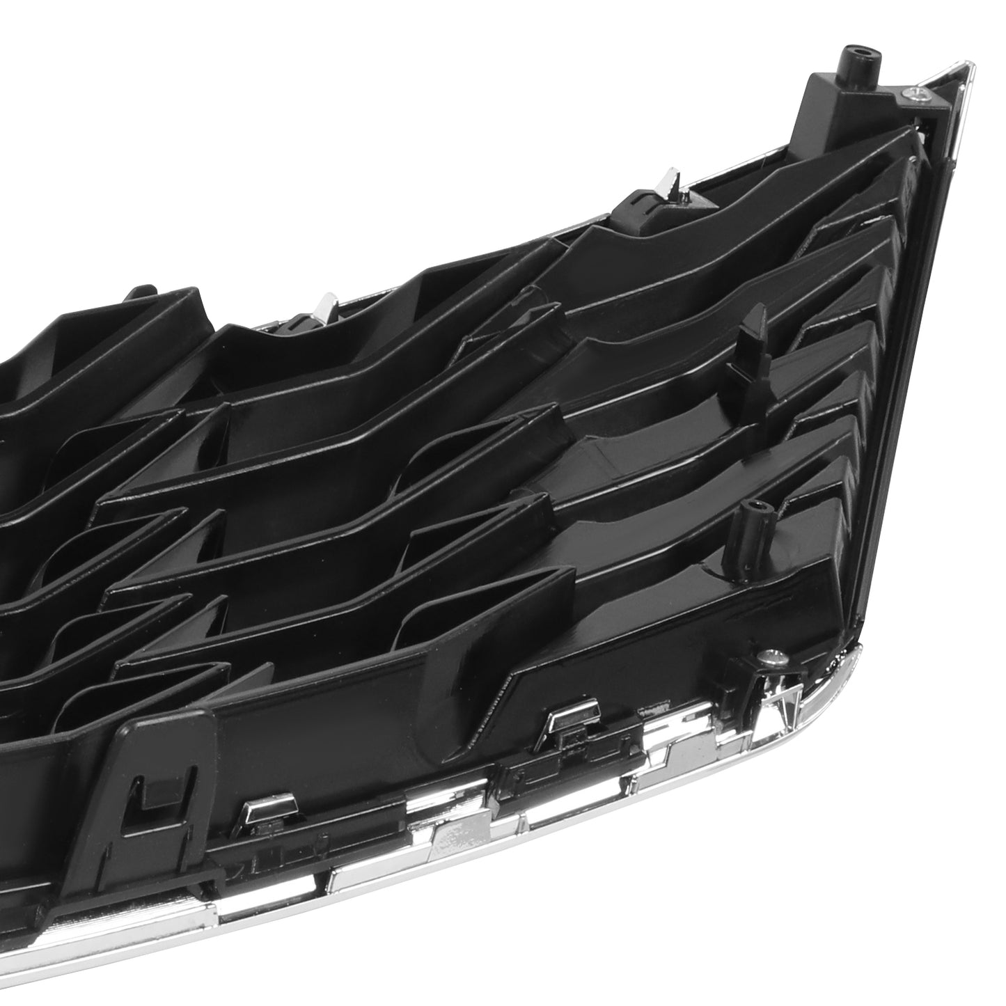 PARRILLA GRILLE - KA OPTMA '11-'15/'16-'20/ GRILLE ASS'Y 19-20/ PAINTED SILVER/ W/CHROME MOULDING (LX)//PARTS.NO,KI1200202//OEM NO,86350D5500