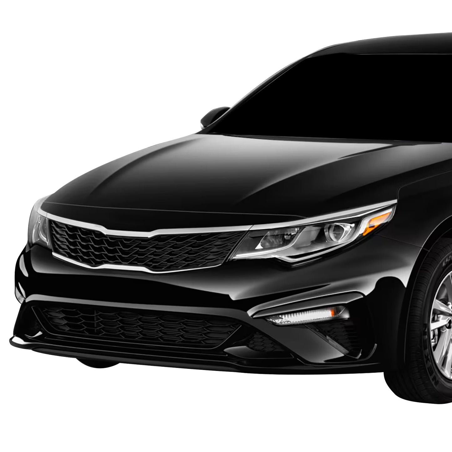 PARRILLA GRILLE - KA OPTMA '11-'15/'16-'20/ GRILLE ASS'Y 19-20/ PAINTED SILVER/ W/CHROME MOULDING (LX)//PARTS.NO,KI1200202//OEM NO,86350D5500