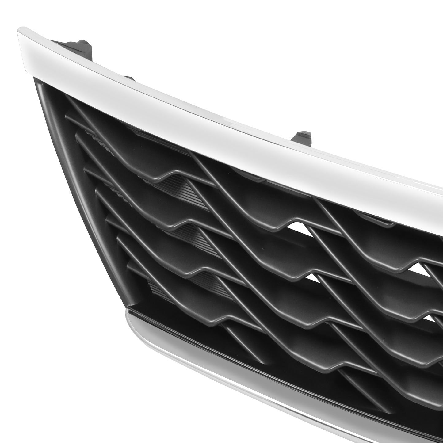 PARRILLA GRILLE - KA OPTMA '11-'15/'16-'20/ GRILLE ASS'Y 19-20/ PAINTED SILVER GRAY/ W/CHROME MOULDING (EX|S)//PARTS.NO,KI1200203//OEM NO,86350D5510