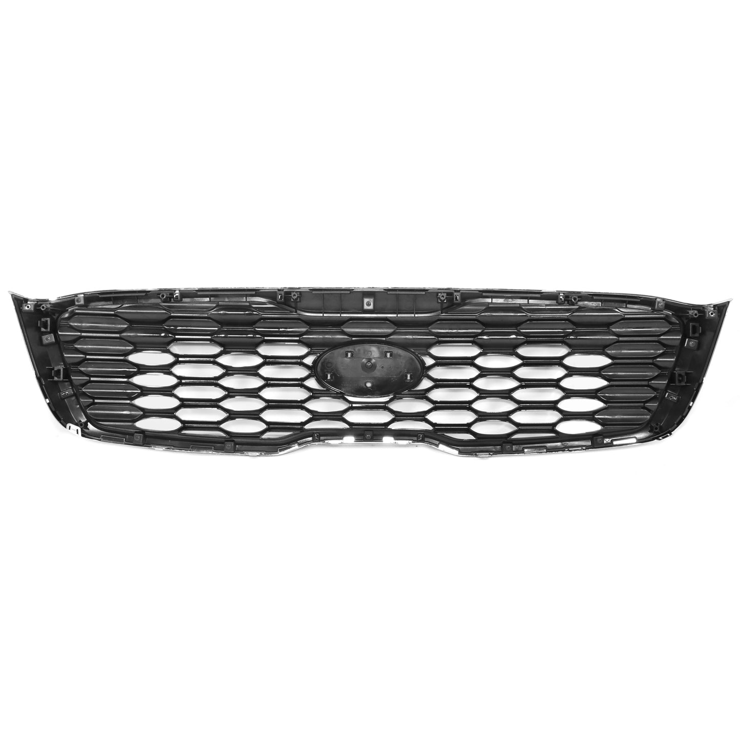 PARRILLA GRILLE - KA SORETO '14-15/16-18/19-20/ GRILLE ASS'Y 19-20/ PAINTED GRAY W/BLACK MLDG/ (EX)//PARTS.NO,KI1200206//OEM NO,86380C6510