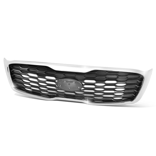 PARRILLA GRILLE - KA SORETO '14-15/16-18/19-20/ GRILLE ASS'Y 19-20/ MAT-BLACK W/CHROME MLDG/ (LX/L)//PARTS.NO,KI1200207//OEM NO,86380C6500