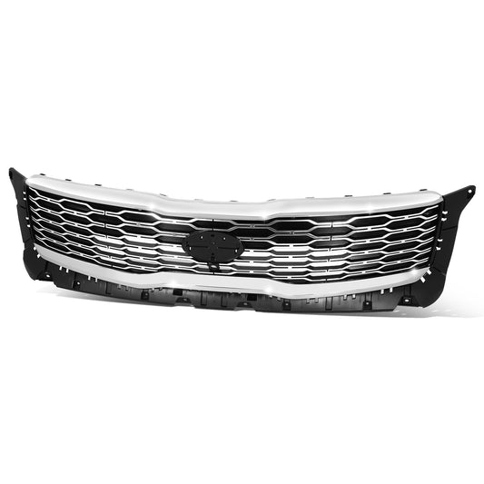 PARRILLA GRILLE - KA TELRIDE 20-ON/ GRILLE ASS'Y/ MAT-BLACK/ W/CHROME MOULDING/ (W/CAMREA) (SX)//PARTS.NO,KI1200210//OEM NO,86350S9110