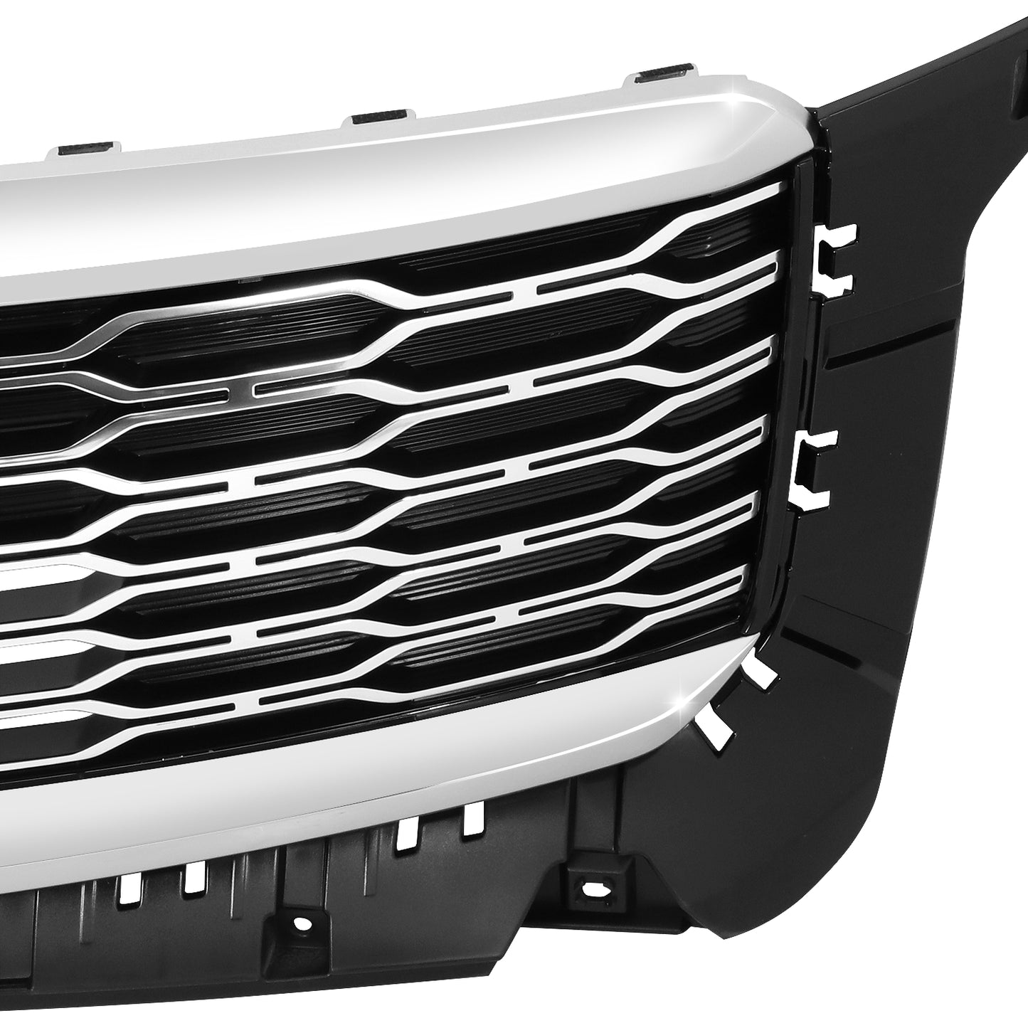 PARRILLA GRILLE - KA TELRIDE 20-ON/ GRILLE ASS'Y/ MAT-BLACK/ W/CHROME MOULDING/ (W/CAMREA) (SX)//PARTS.NO,KI1200210//OEM NO,86350S9110
