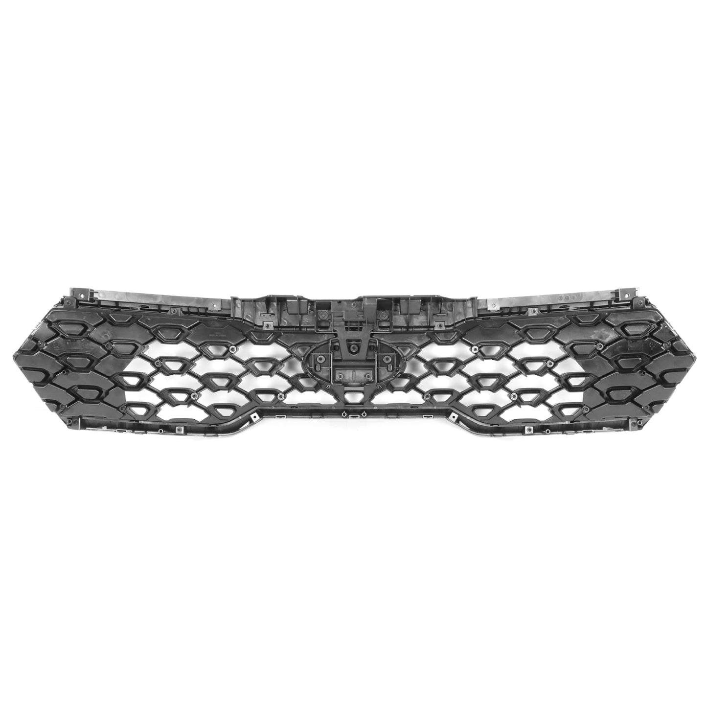 PARRILLA GRILLE - KA SORETO 21-ON/ GRILLE ASS'Y/ PAINTED SILVER-GRAY/ W/BLACK MOULDING/ W/O CAMERA H. (LX)//PARTS.NO,KI1200220//OEM NO,86350R5200
