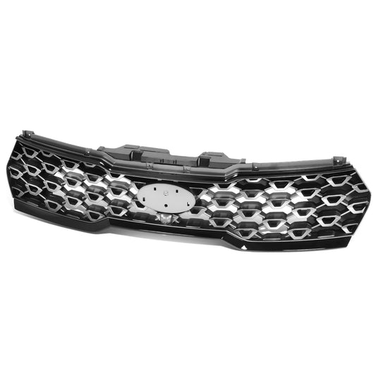 PARRILLA GRILLE - KA SORETO 21-ON/ GRILLE ASS'Y/ PAINTED SILVER-GRAY/ W/BLACK MOULDING/ W/CAMERA H. (LX)//PARTS.NO,KI1200222//OEM NO,863A0R5200