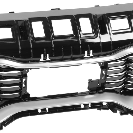 PARRILLA GRILLE - KA STIGR 18-20/21-ON/ GRILLE ASS'Y 21-22/ CHROME-SILVER/BRIGHT-BLACK/ W/INTELLIGENT CRUISE/ (BASE/PREMIUM) (EU=USA)//PARTS.NO,KI1200224//OEM NO,86355J5200