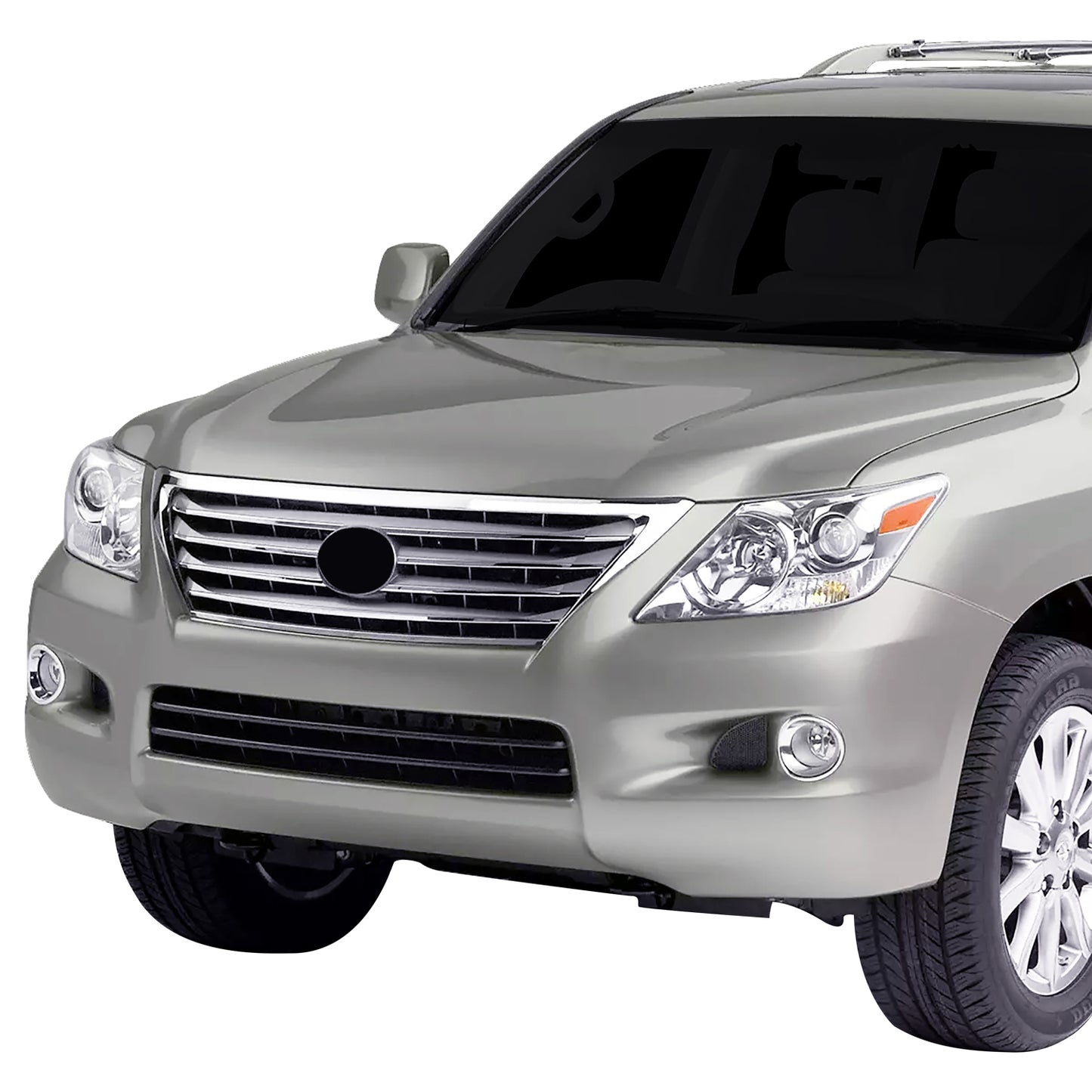 PARRILLA GRILLE - LX LX570 '08-'12/ GRILLE ASS'Y/ CHROME/GRAY/ (W/O AROUND VIEW MONITOR)//PARTS.NO,LX1200138//OEM NO,5310160903