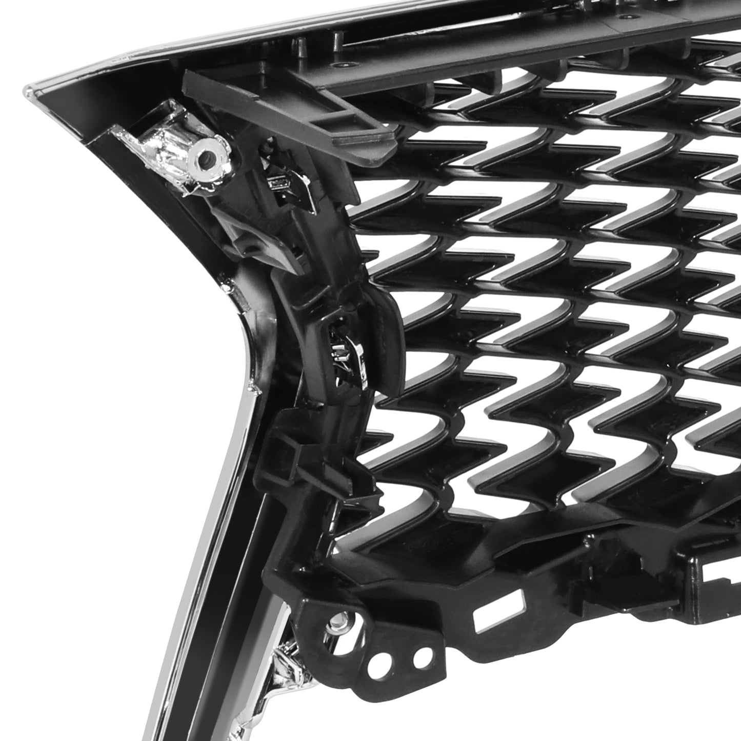 PARRILLA GRILLE - LX IS250/350 13-16/17-20/21-ON/ GRILLE ASS'Y 13-16/ PAINTED BLACK/ W/CHROME MOULDING/ (W/F-SPORT)(EU=USA)