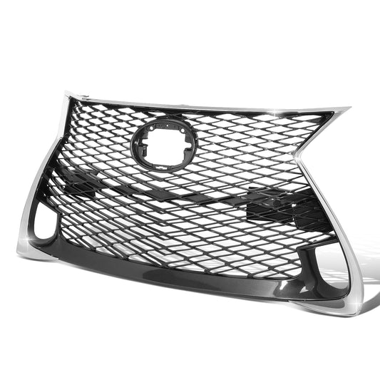 PARRILLA GRILLE - LX GS250/350/430 13-15/16-19/ GRILLE ASS'Y 16-19/ PAINTED BLACK/ W/CHROME MOULDING/ W/O SENSOR H.