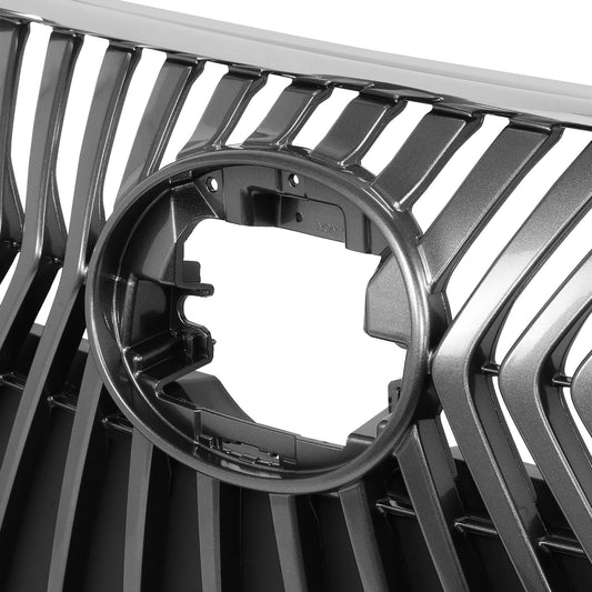 PARRILLA GRILLE - LX ES350/ES300H/ES250 19-21/ GRILLE ASSY 19-20/ CHROME/BRIGHT GRAY/ W/O FRONT VIEW CAMARA/ W/PARKDISTANCE SENSORS