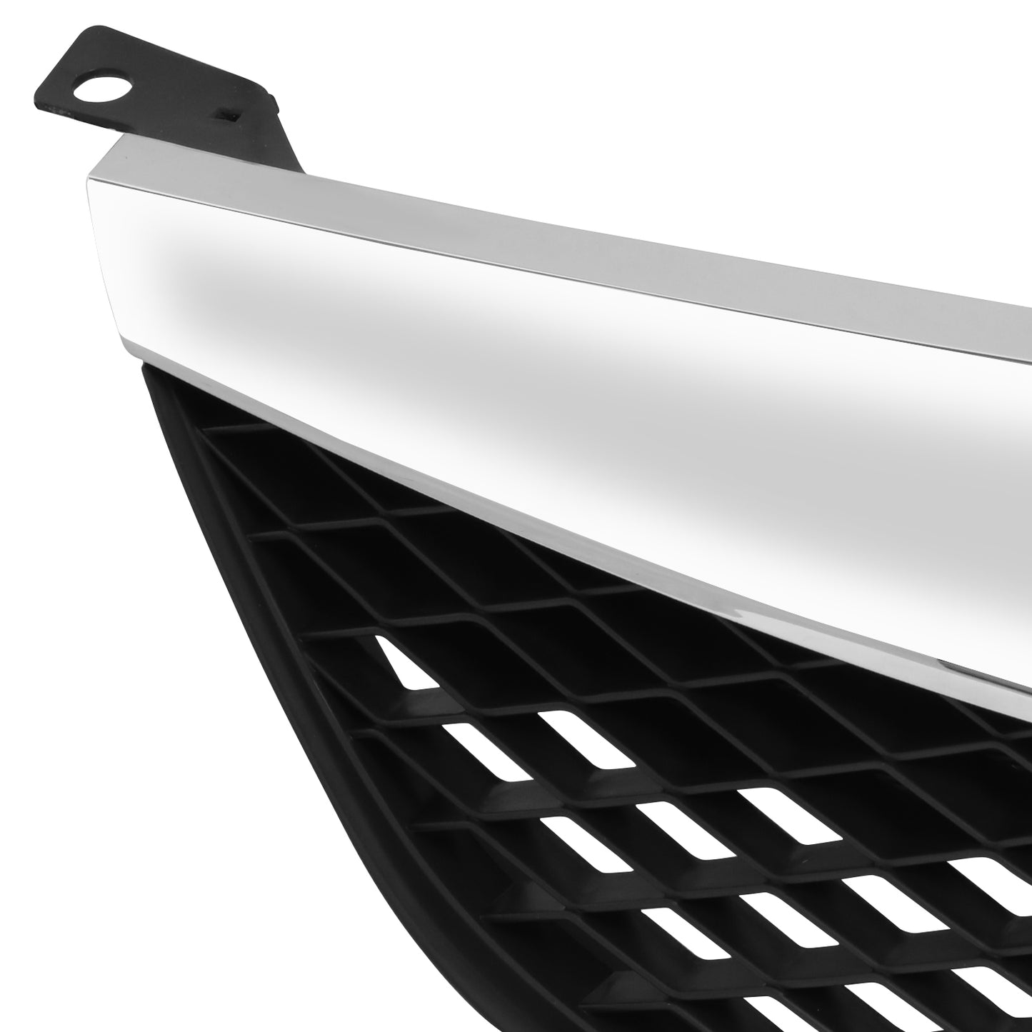 PARRILLA GRILLE - MZ 6 '03-'08 (4D/WG/HB)/ GRILLE ASS'Y 03-05/ MAT-BLACK/ W/CHROME MOULDING (STD)//PARTS.NO,MA1200166//OEM NO,GK2A50710C